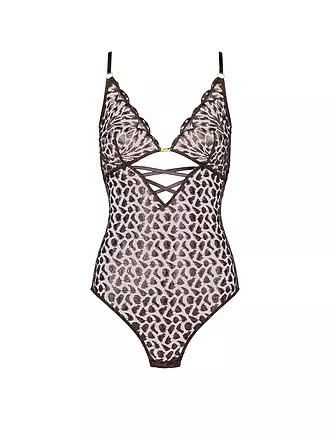 AUBADE | Body ohne Bügel CRAZY IN LOVE satin brown | 